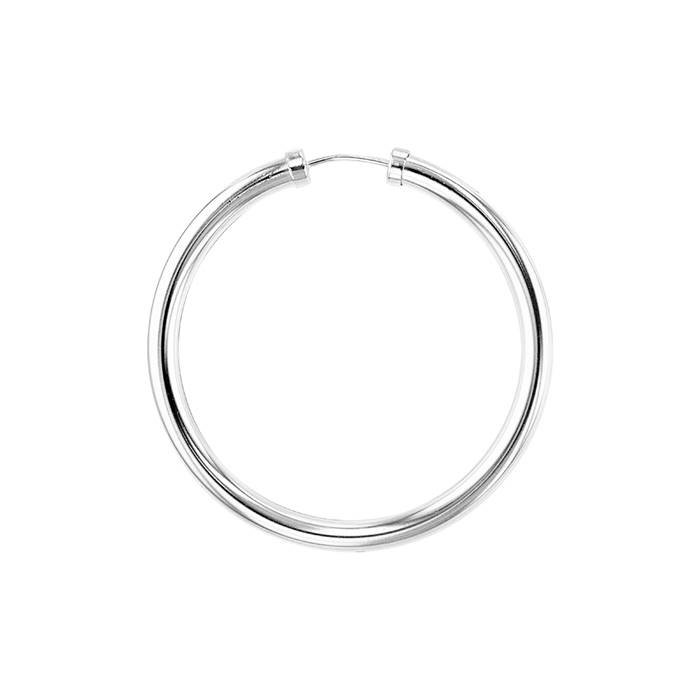 ss 3x35mm endless hoop earring