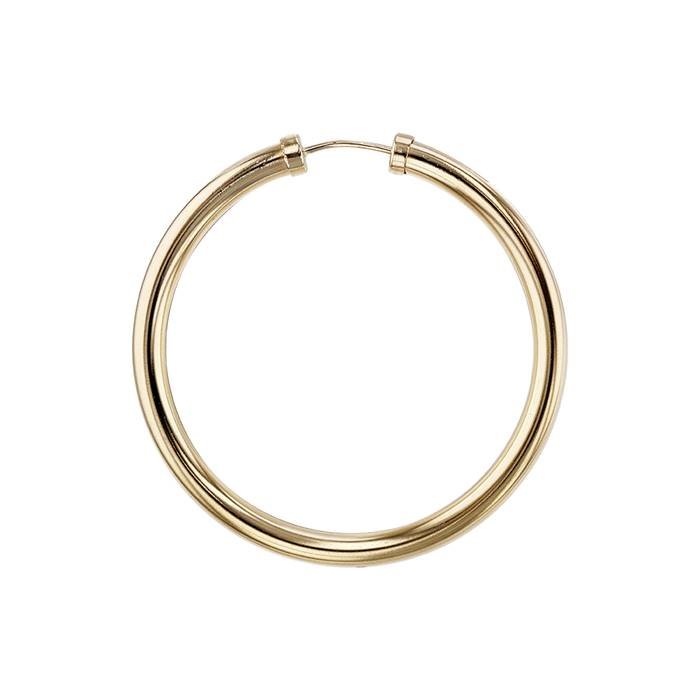 gf 3x42mm endless hoop earring