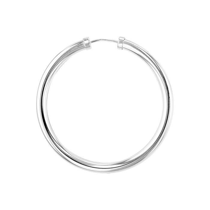 ss 3x50mm endless hoop earring