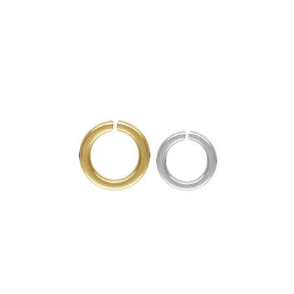 14K Open Jumpring 0.5mm Thick  (24GA Gauge Wire)