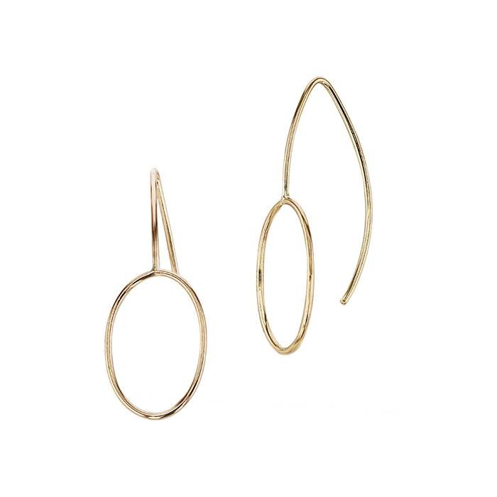 gf 35x11mm marquee earwire w/ oval ring