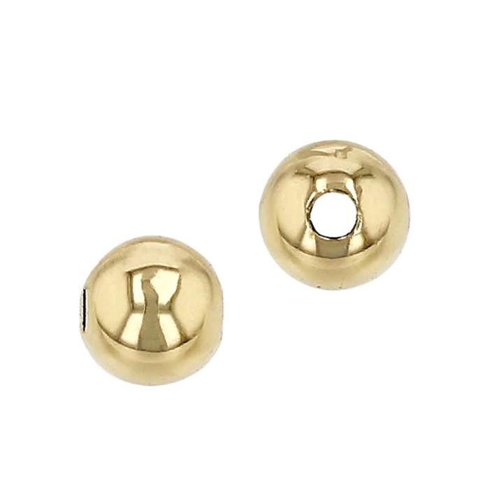 18ky 6mm ball bead with 1.8mm hole