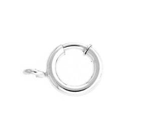 sterling silver 10mm spring clasp