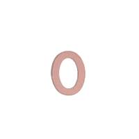 14KR Letter O 6.19mm