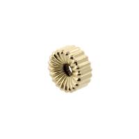 Gold Filled 6.0mm Corrugated Rondell Bead