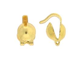 Vermeil Small Clamshell Bead Ending