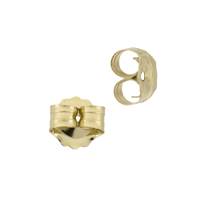 14KY 4.7X0.76mm Hole Earring Friction Earnut