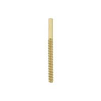 14KY 1X11mm Earring Screw Post Type-B