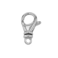 Sterling Silver 10.5X4.5mm Swivel Trigger Oval Clasp