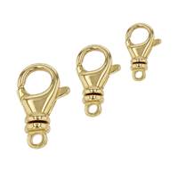 GOLD VERMEIL 13X6MM SWIVEL TRIGGER OVAL CLASP