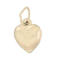 GF 6mm Puffy Heart Charm | Bella Findings House