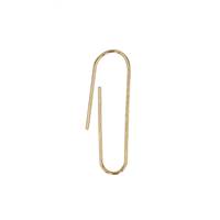 14KY 25x6mm Paper Clip Earwire Earring