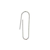 14KW 25x6mm Paper Clip Earwire Earring