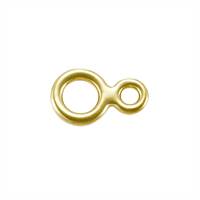 14KY 4.40mm Ring Chain Tag