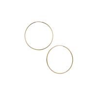 GF 20mm Square Tubing Endless Earring