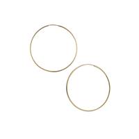 GF 34mm Square Tubing Endless Earring