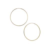 GF 38mm Square Tubing Endless Earring