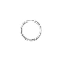 SS 3x24mm Endless Hoop Earring