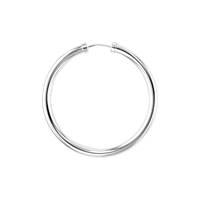 SS 3x35mm Endless Hoop Earring