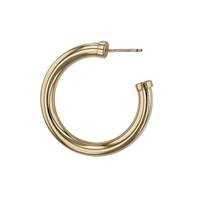 GF 50x5mm Hoop Earring With Post