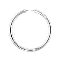 SS 3x57mm Endless Hoop Earring