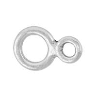 Sterling Silver 5.10mm Ring Chain Tag