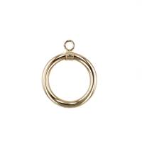 14KY 2X15mm Toggle Ring