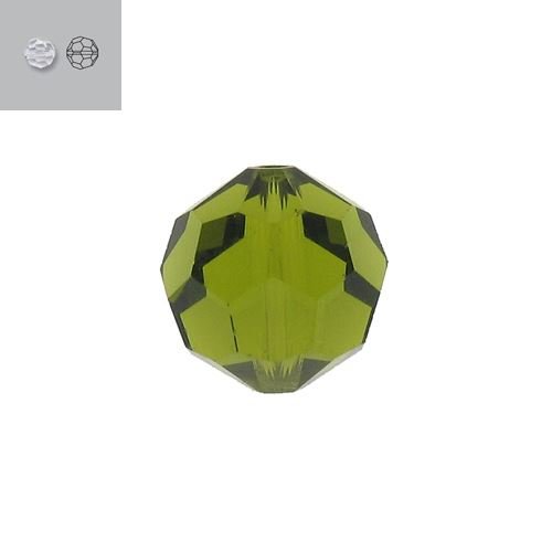 3MM OLIVINE 5000 SWAROVSKI BEAD