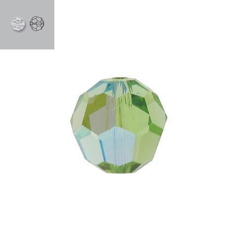 6MM PERIDOT AURORE BOREALE 5000 SWAROVSKI BEAD