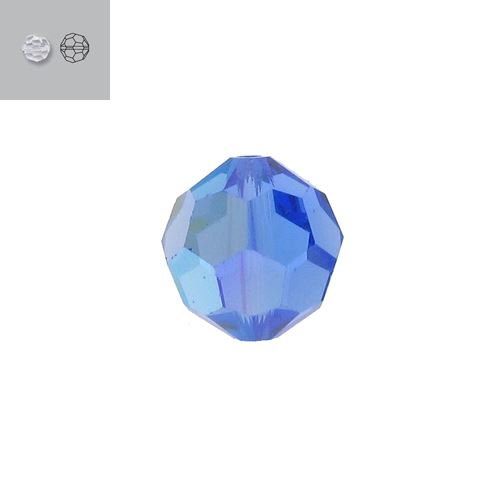 4MM SAPPHIRE AURORE BOREALE 5000 SWAROVSKI BEAD