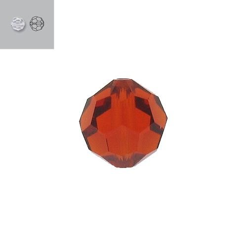 4MM INDIAN RED 5000 SWAROVSKI BEAD