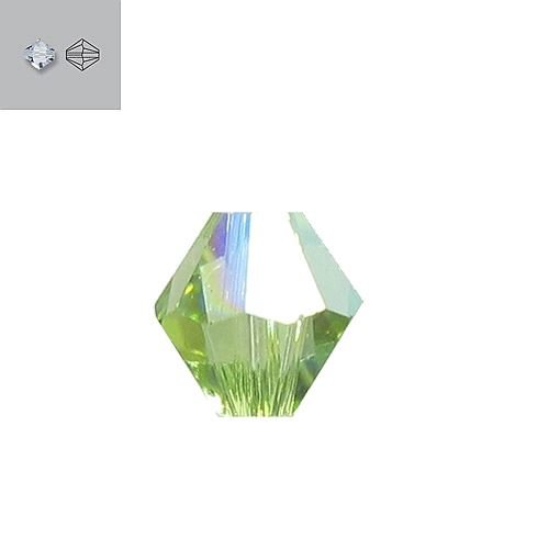 4MM PERIDOT AURORE BOREALE 5328 SWAROVSKI BEAD