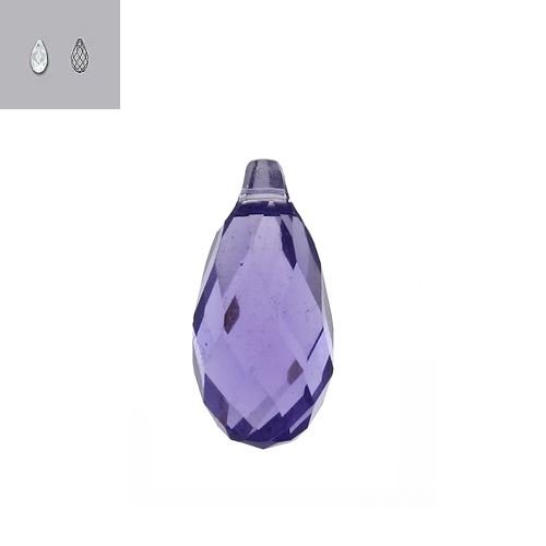 11X5.5MM TANZANITE 6010 SWAROVSKI PENDANT