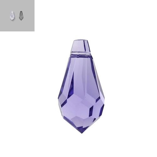 11X5MM TANZANITE 6000 SWAROVSKI PENDANT