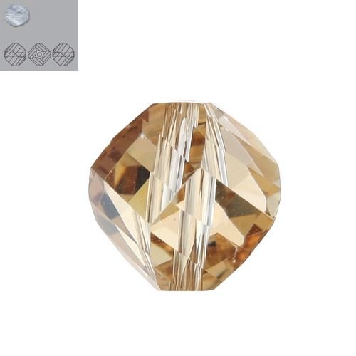 8MM CRYSTAL GOLDEN SHADOW 5020 SWAROVSKI BEAD