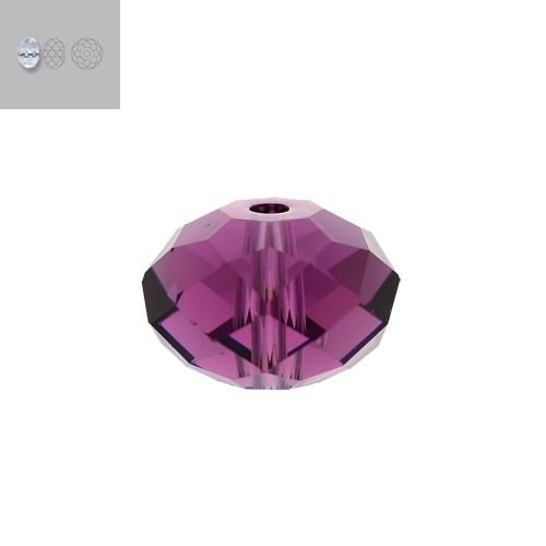 8MM AMETHYST 5040 SWAROVSKI BEAD