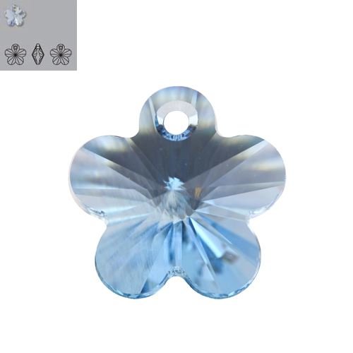 12MM AQUAMARINE 6744 SWAROVSKI PENDANT