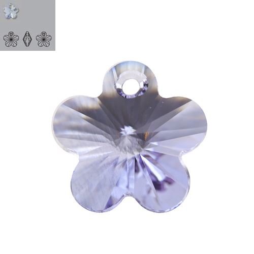 14MM VIOLET 6744 SWAROVSKI PENDANT