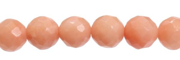 4MM ROUND FACETED PINK AVENTURINE BEAD