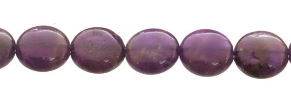 10MM COIN AMETHYST BEAD