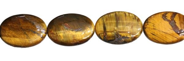 13X18MM OVAL  TIGER EYE BEAD