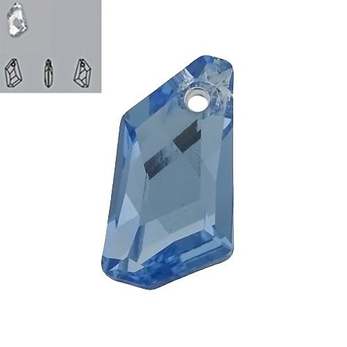 18MM AQUAMARINE 6670 SWAROVSKI PENDANT