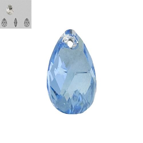 16MM AQUAMARINE 6106 SWAROVSKI PENDANT