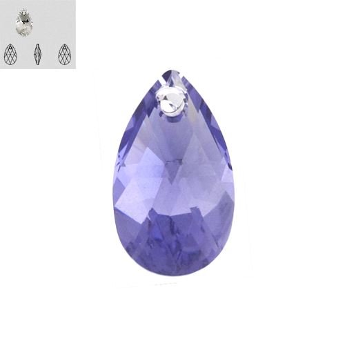 22MM TANZANITE 6106 SWAROVSKI PENDANT